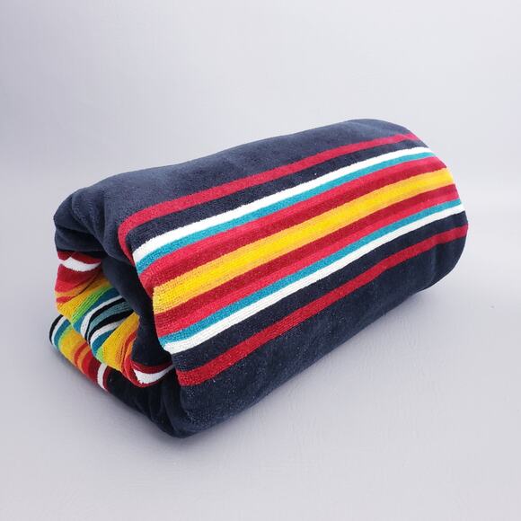 Pendleton Home Collection Oversized Beach Spa Towel Striped Aztec Colors 40"x70" - Picture 5 of 6